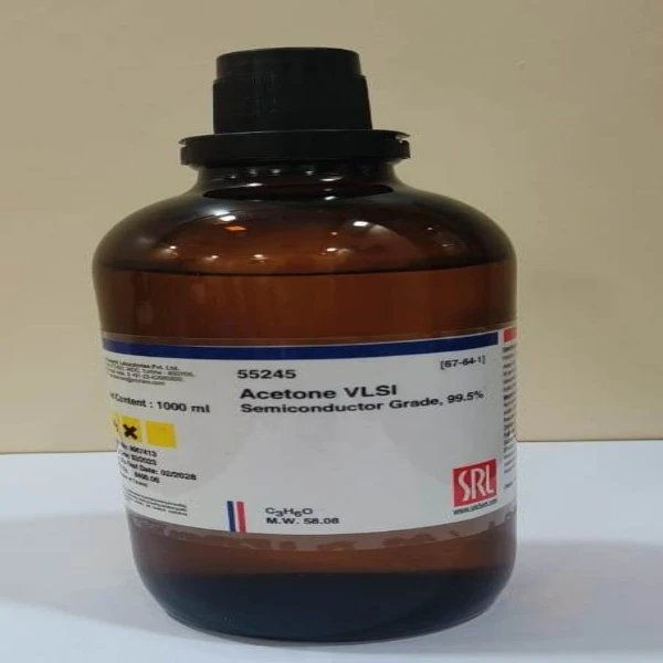 Acetone VLSI Semiconductor Grade, 99.5% by Sisco Research Laboratories (SRL)